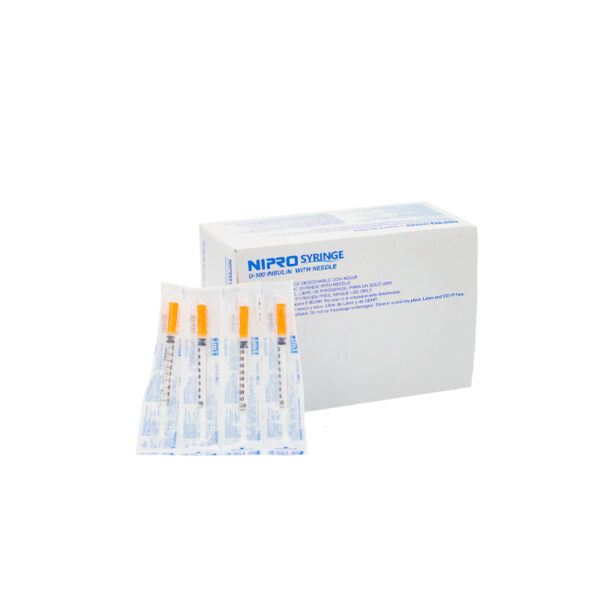 Jeringa 1ml con aguja 30gx1/2