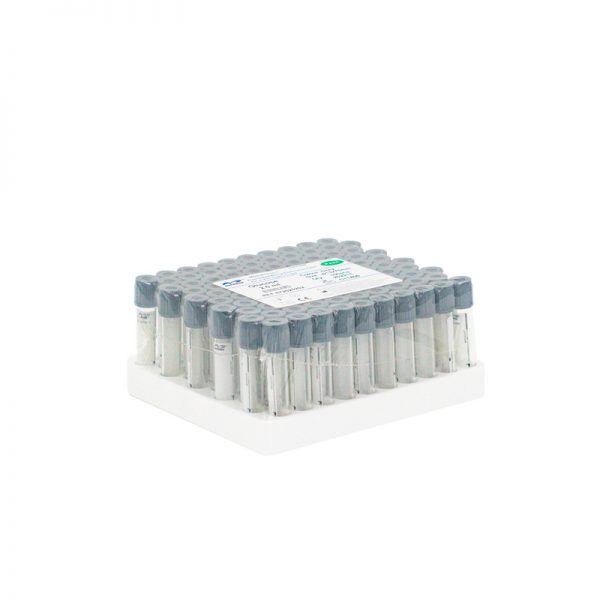 Tubo 2ml tapa gris glucosa